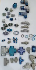 Large Assortment Military Aviation Aluminum Fittings